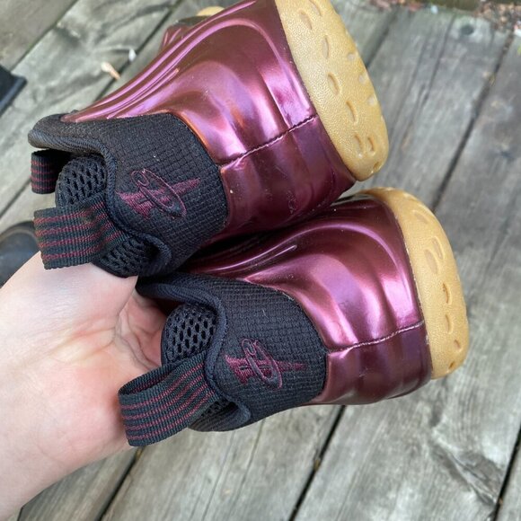 2016 Nike Air Foamposite One Maroon Mens Size 9 - Picture 3 of 10